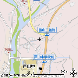 大分県日田市藤山町353周辺の地図