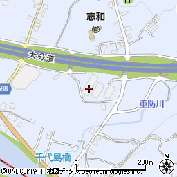 福岡県朝倉市杷木志波495-12周辺の地図