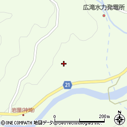 佐賀県神埼市脊振町広滝2402周辺の地図