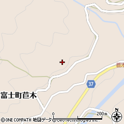 佐賀県佐賀市富士町大字苣木1071周辺の地図