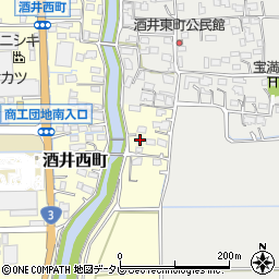 佐賀県鳥栖市酒井西町462周辺の地図