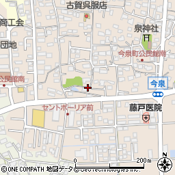 佐賀県鳥栖市今泉町2204-1周辺の地図
