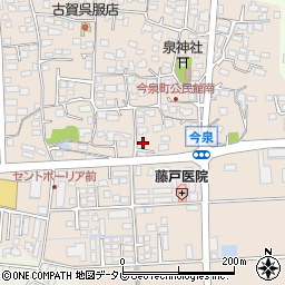 佐賀県鳥栖市今泉町2469周辺の地図