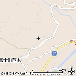 佐賀県佐賀市富士町大字苣木1070周辺の地図