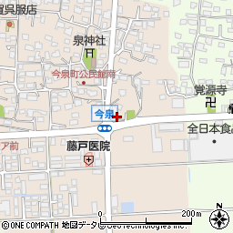 佐賀県鳥栖市今泉町2502周辺の地図