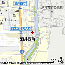 佐賀県鳥栖市酒井西町406周辺の地図