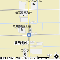 日本電話センター　久留米支店周辺の地図