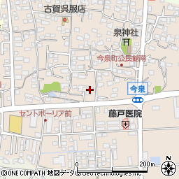 佐賀県鳥栖市今泉町2209周辺の地図