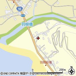 高知県室戸市羽根町甲876周辺の地図