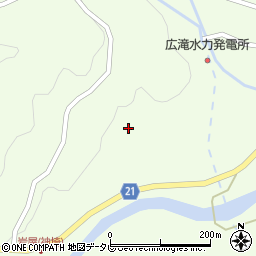 佐賀県神埼市脊振町広滝岩屋2407周辺の地図