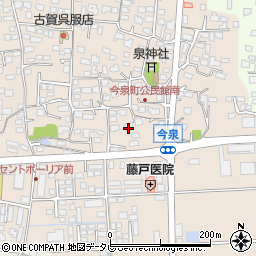 佐賀県鳥栖市今泉町2481周辺の地図
