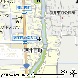 佐賀県鳥栖市酒井西町397周辺の地図