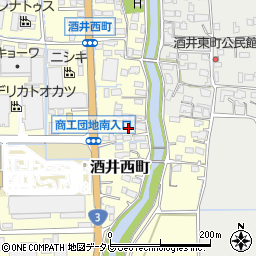 佐賀県鳥栖市酒井西町398周辺の地図