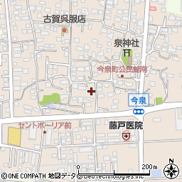 佐賀県鳥栖市今泉町2208周辺の地図