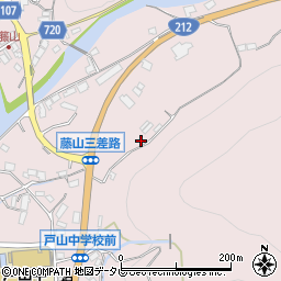 大分県日田市藤山町292-1周辺の地図