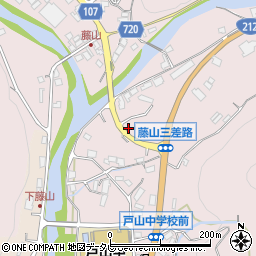 大分県日田市花月357-1周辺の地図