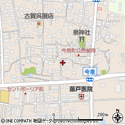 佐賀県鳥栖市今泉町2473周辺の地図