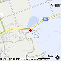愛媛県西予市宇和町神領223周辺の地図