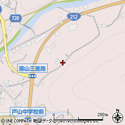 大分県日田市藤山町296周辺の地図