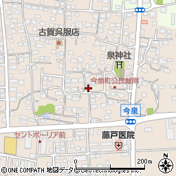 佐賀県鳥栖市今泉町2474周辺の地図