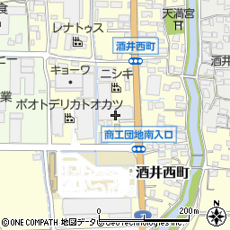 佐賀県鳥栖市酒井西町634周辺の地図