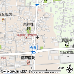 佐賀県鳥栖市今泉町2506周辺の地図
