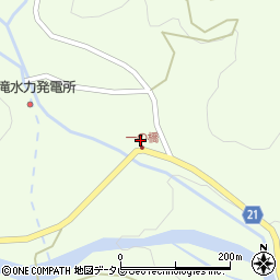 佐賀県神埼市脊振町広滝2874-3周辺の地図