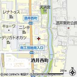 佐賀県鳥栖市酒井西町391周辺の地図