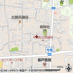 佐賀県鳥栖市今泉町2477周辺の地図