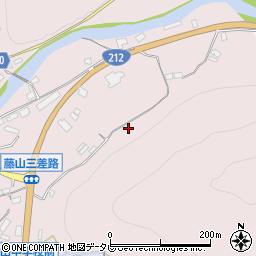 大分県日田市藤山町277-1周辺の地図