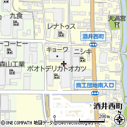 佐賀県鳥栖市酒井西町638周辺の地図