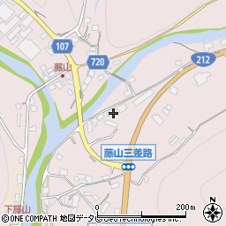 大分県日田市藤山町374周辺の地図