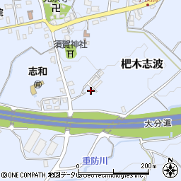 福岡県朝倉市杷木志波531周辺の地図