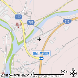 大分県日田市藤山町374-2周辺の地図
