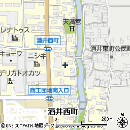 佐賀県鳥栖市酒井西町376周辺の地図