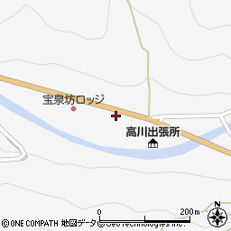 西予警察署高川駐在所周辺の地図