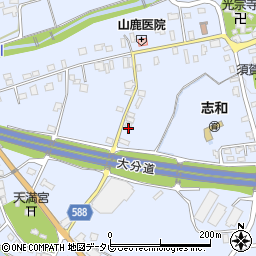 福岡県朝倉市杷木志波4919-1周辺の地図