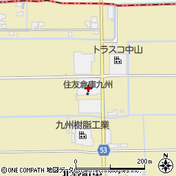 住友倉庫九州周辺の地図