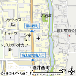 佐賀県鳥栖市酒井西町368周辺の地図