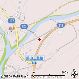 大分県日田市藤山町378周辺の地図