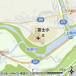 佐賀市立富士小学校周辺の地図