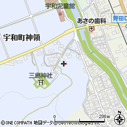 愛媛県西予市宇和町神領109周辺の地図