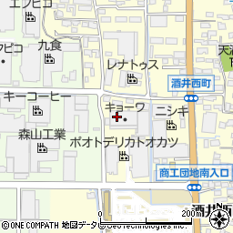 九州コロナサービス株式会社周辺の地図