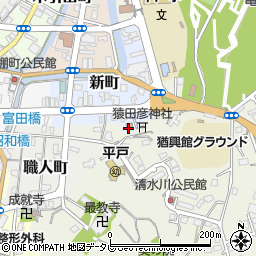 新町公会堂周辺の地図