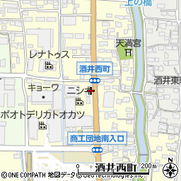 佐賀県鳥栖市酒井西町637周辺の地図