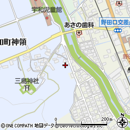 愛媛県西予市宇和町神領122周辺の地図