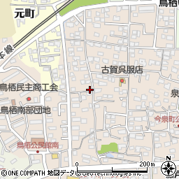 佐賀県鳥栖市今泉町2600-4周辺の地図