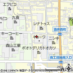 佐賀県鳥栖市酒井西町640-1周辺の地図