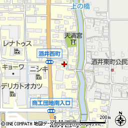 佐賀県鳥栖市酒井西町357-1周辺の地図