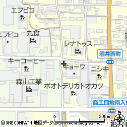 佐賀県鳥栖市酒井西町640周辺の地図